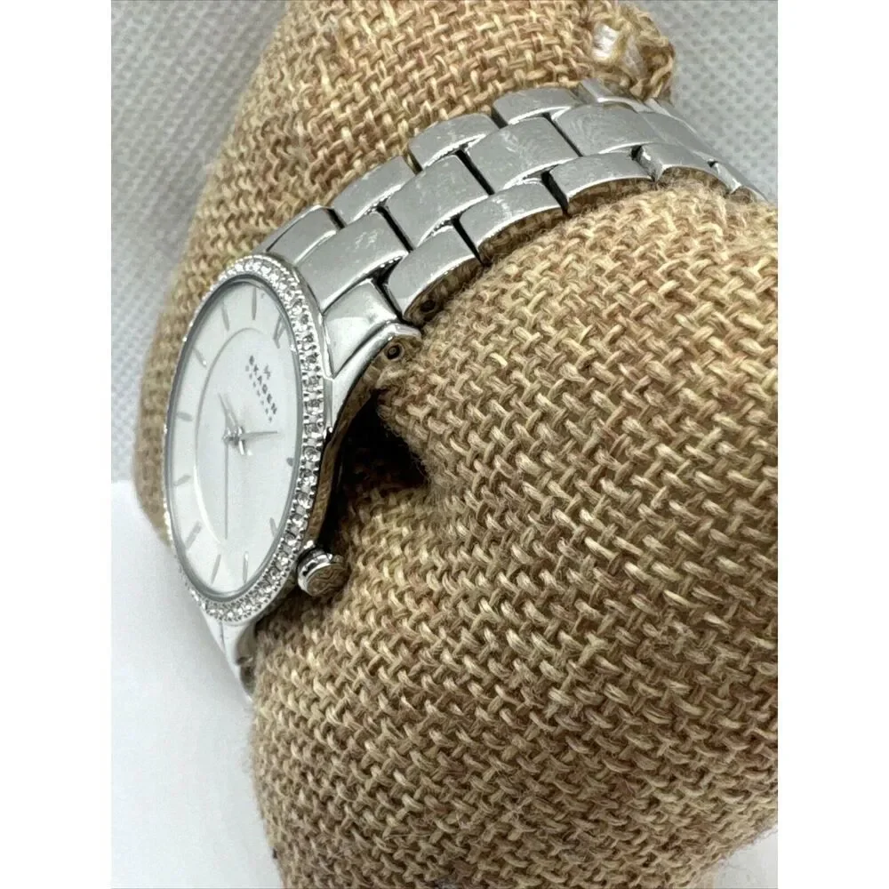 Skagen Katja 347SSX Women Silver Stainless Steel Analog Dial Quartz Watch AEA027